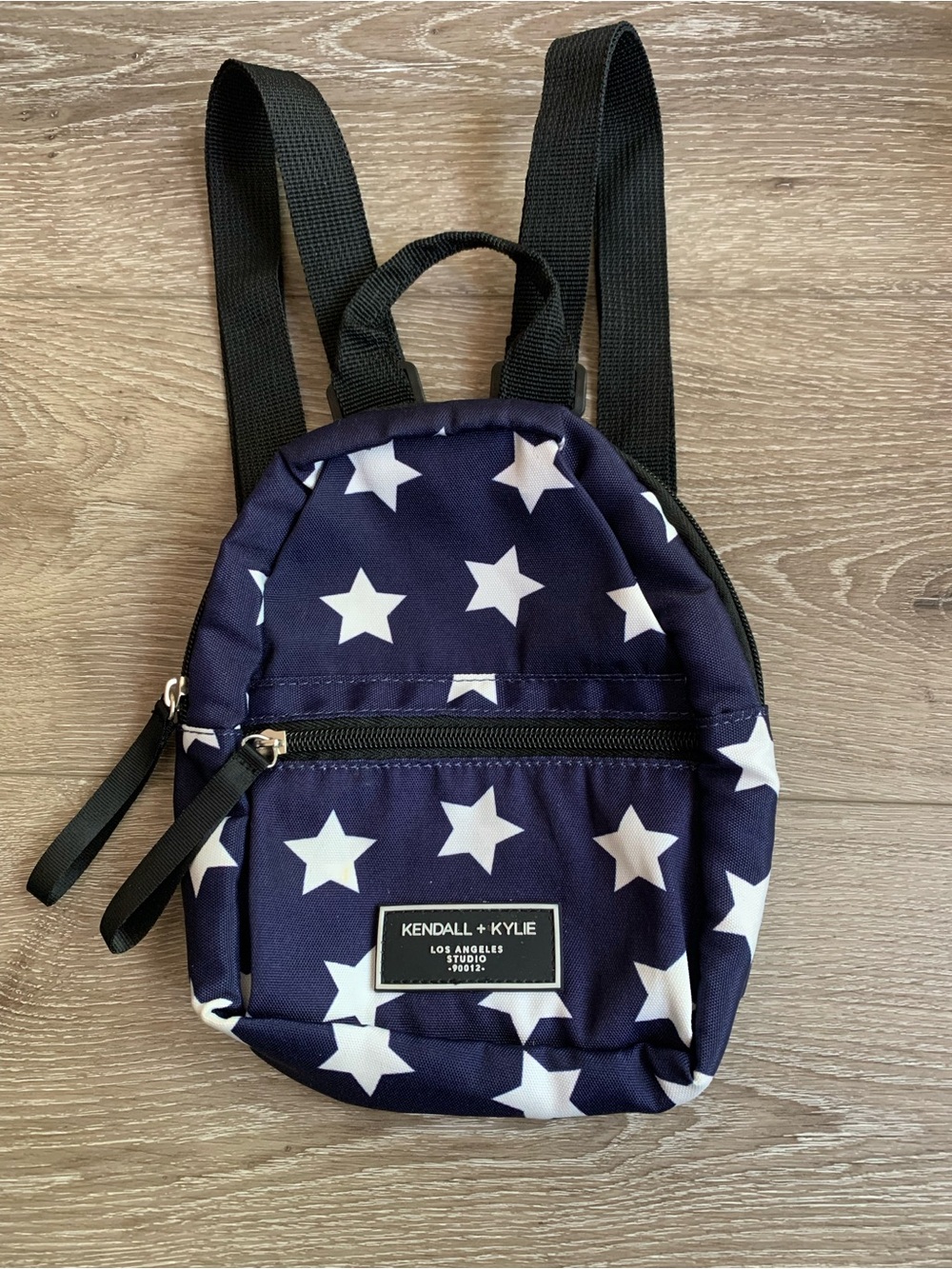 Kendall & Kylie Kids Navy and White Star Mini Backpack
